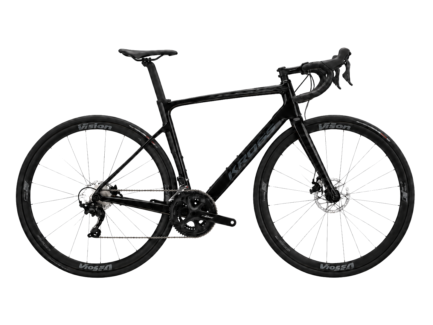 Czarny rower KROSS Vento